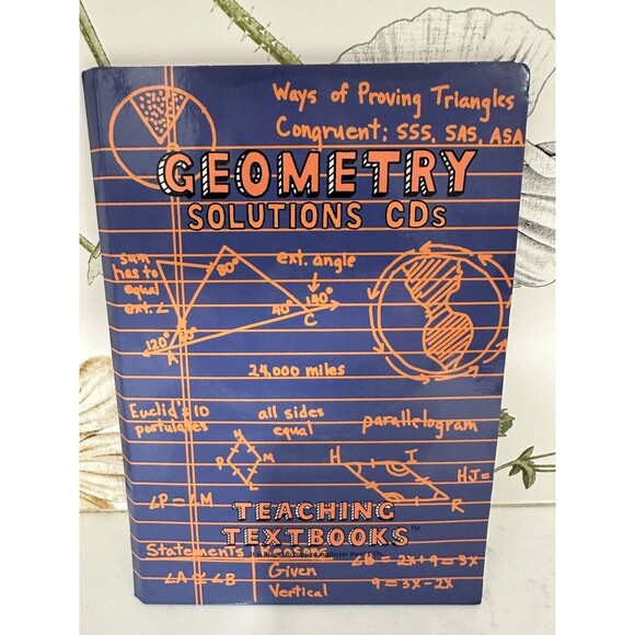 Teaching Textbook Geometry Answer Key &‎ Test Bank, Solutions CD Author Sabouri - Picture 2 of 10